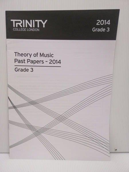 Trinity - Theory of Music Past Papers - 2014 Grade 3