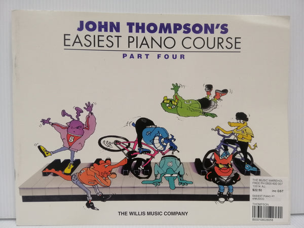 John Thompson's - Easiest Piano Course - Part Four