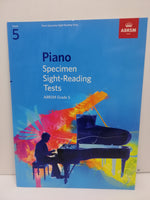 ABRSM - Piano Specimen Sight-Reading Tests - Grade 5