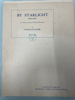 By Starlight - Serenade for String Instrument and Pianoforte