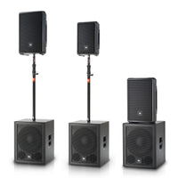 15in 1300w 128db Powered Subwoofer