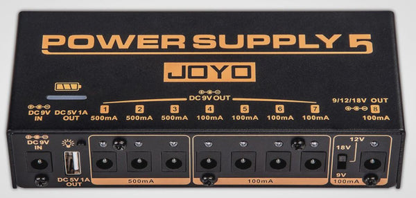 Joyo Jp-05 Rechargable Power Supply 8 Outputs