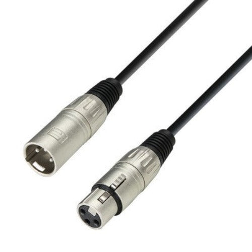 Microphone Cable XLR female to XLR male 3 m Adam Hall Cables 3 STAR MMF 0300