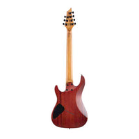 Cort - 7-String Multiscale Electric Guitar - Open Pore Mahogany