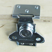 Penn Elcom L0926K Slotted catch plate for large catch Black