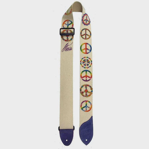 Lm Guitar Straps Alexis Suede Peace