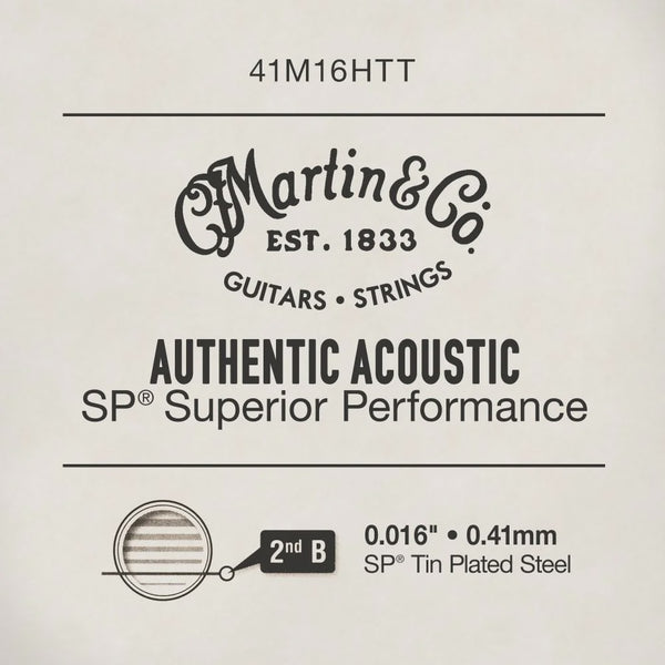 Martin - Tin Plated Single String - .016