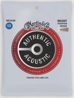 Martin - Authentic Acoustic Treated Phosphor Bronze Guitar Strings - 13/56