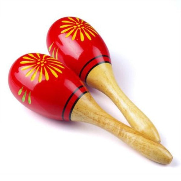 Oval Maracas, Wooden