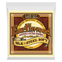 Ernie Ball - Earthwood Silk and Steel Soft Acoustic Guitar Strings - 11/52