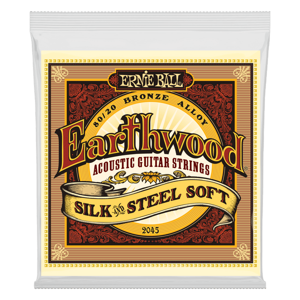 Ernie Ball - Earthwood Silk and Steel Soft Acoustic Guitar Strings - 11/52