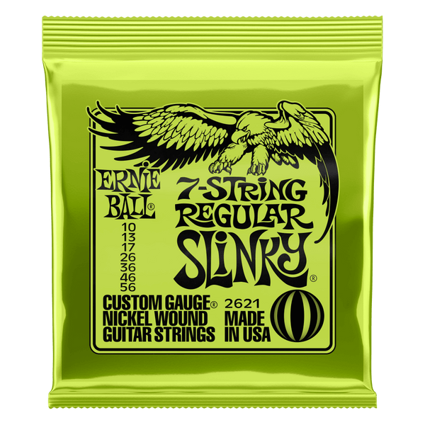 Ernie Ball - Regular Slinky 7 String Guitar Strings - 10/56