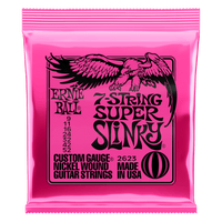 Ernie Ball - Super Slinky 7 String Guitar Strings - 9/52