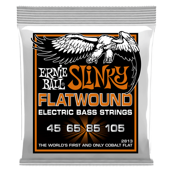 Ernie Ball - Slinky Flatwound Electric Bass Strings - 45-105