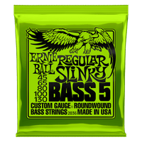 Ernie Ball - 5 String Bass Strings - Regular Slinky 45/130