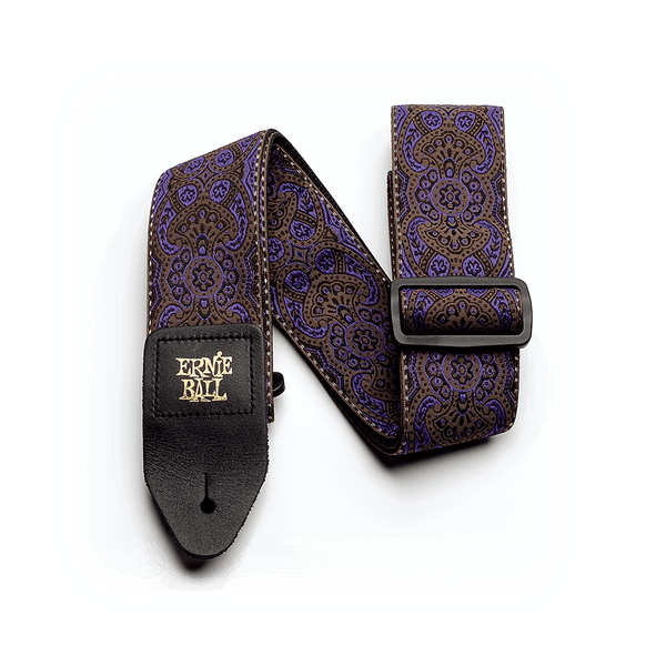 Ernie Ball - Jacquard Strap - Purple Paisley
