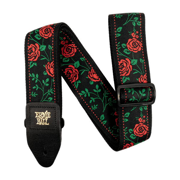 Ernie Ball - Jacquard Strap - Spanish Rose