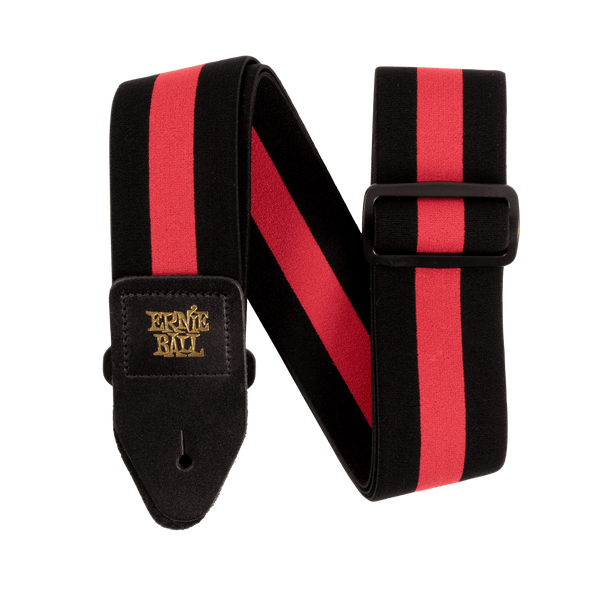 Ernie Ball - Stretch Comfort Strap - Racer Red