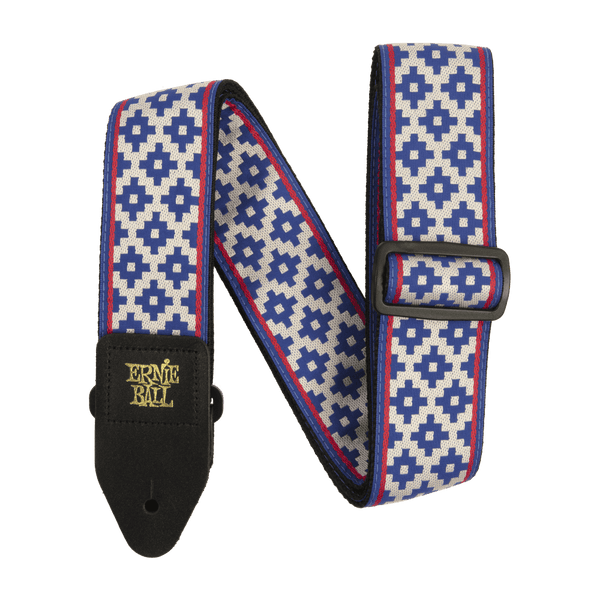 Ernie Ball - Blue Crux Jacquard Strap