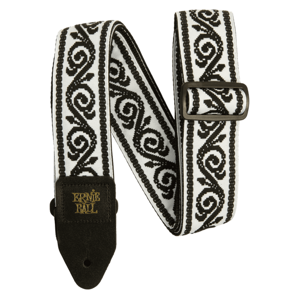 Ernie Ball - Black Vine Jacquard Strap