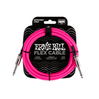 Ernie Ball - Flex Instrument Cable ST/ST 10ft - Pink