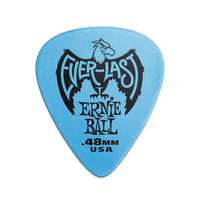 Ernie Ball - Everlast Guitar Picks - .48mm Blue - (12 Pack)