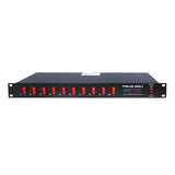 Penn Elcom PDU16-10DJ-AU 1U 16A 10-Channel Power Distribution Unit