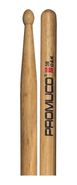 Promuco - Oak Wood Tip Drumsticks - 5B