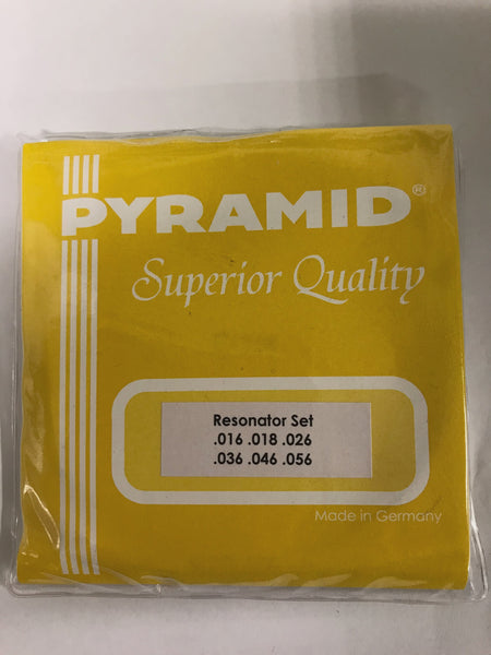Pyramid - Nickel Wound Resonator Strings - 16/56