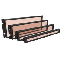19" Security Rack Panels with Smoked Window. R2287/3UK