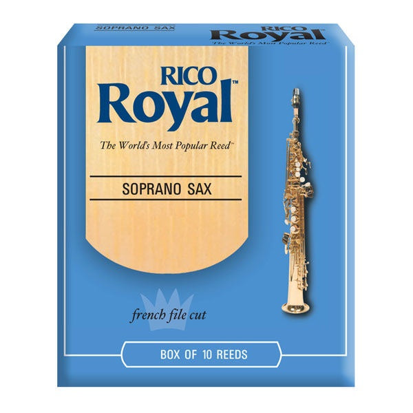 Rico Royal - x10 Soprano Saxophone Reeds - Size 4.0