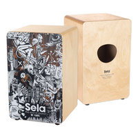 Sela Art Series Sketch  Cajon Drum