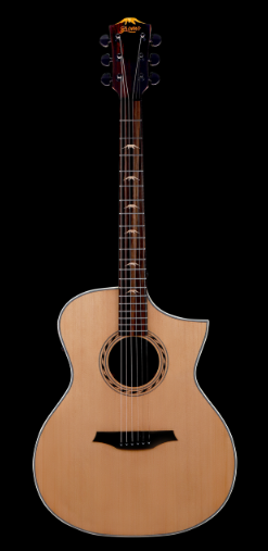 Bromo - Appalachia Series - Hillside Auditorium Cutaway Acoustic Electric Guitar