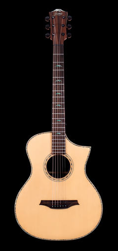 Bromo - Rocky Series - Hillside Concert Cutaway Acoustic Electric Guitar - Solid Spruce