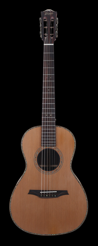 Bromo - Rocky Series - Parlor Acoustic Guitar - Solid Red Cedar Top