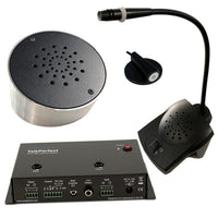 Pro 2-way Counter Intercom System w/mics
