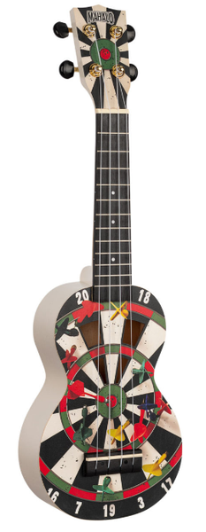 Mahalo - Art Series I Soprano Ukulele - Darts