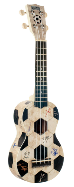 Mahalo - Art II Series Soprano Ukulele - Football