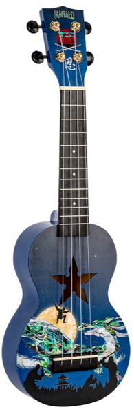 Mahalo - Art Series I Soprano Ukulele - Ninja