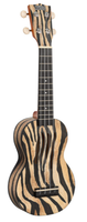 Mahalo - Art II Series Soprano Ukulele - Zebra