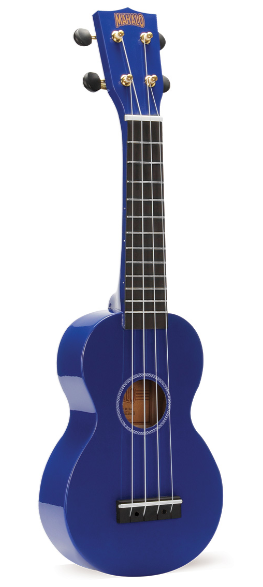 Mahalo - Rainbow Series Soprano Ukulele - Blue