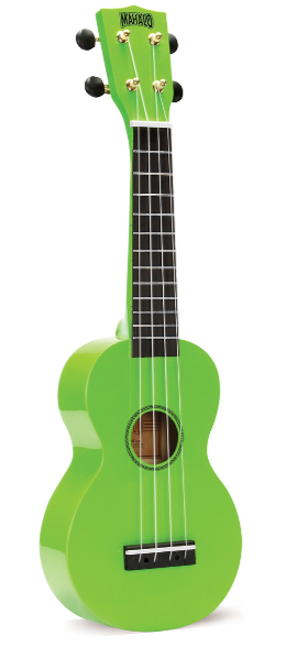 Mahalo - Rainbow Series Soprano Ukulele - Green