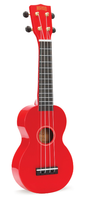 Mahalo - Rainbow Series Soprano Ukulele - Red