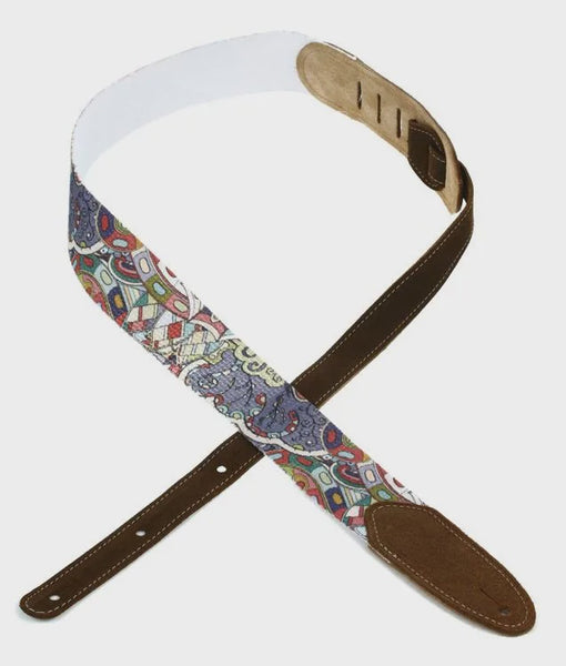 Lm Guitar Straps Woodstock Purple