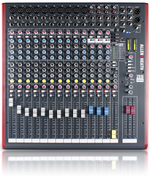 Allen & Heath - Compact Professional Stereo Mixer - ZEDFX16 - Second hand