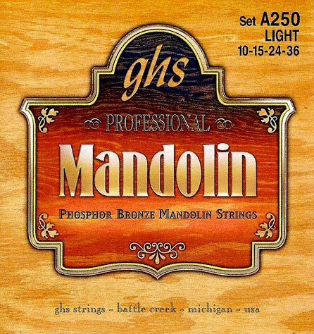 GHS - Phosphor Bronze Mandolin Strings - 10/36