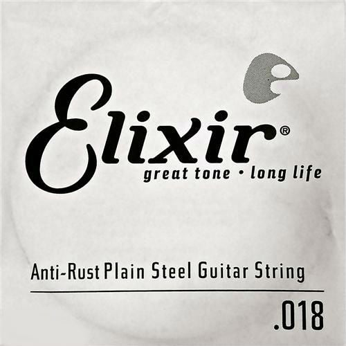 Elixir Plain Steel Single 018