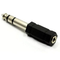 3.5mm Stereo Jack to 6.4mm Stereo Plug Adaptor