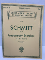 Schirmer Edition - Preparatory Exercises Op. 16 - Schmitt