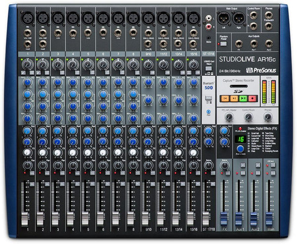 PRESONUS 18 CH USB-C HYBRID DIGITAL/ANALOG MIXER